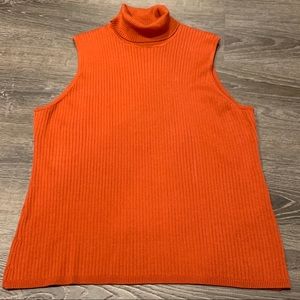 Chico’s Sleeveless Turtle Neck Sweater